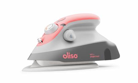 Oliso M3Pro Mini Iron with Solemate Coral quilting notion