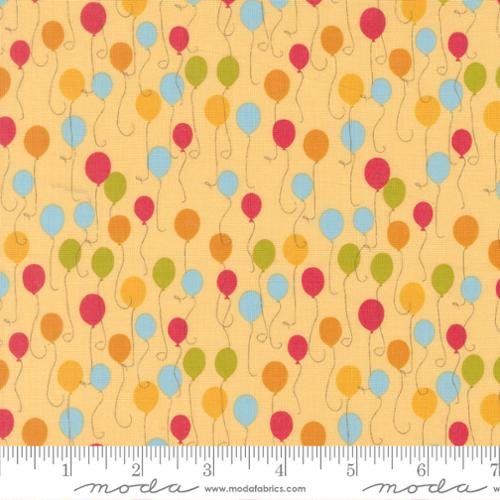 Moda Animal Park Fun Banana 20961 19 multicolor zoo quilting cotton