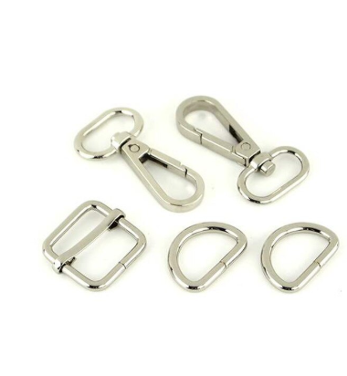Sallie Tomato Style 3 Basic Hardware Kit 3 4 inch nickel bag making