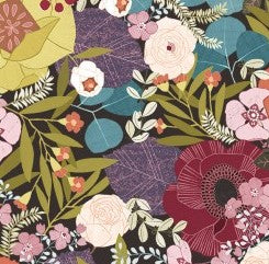 Michael Miller - Flawless Flower - DDC12500-BROW-D