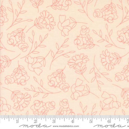 Moda Abloom Corey Yoder Pale Pink 29211-14 quilting fabric