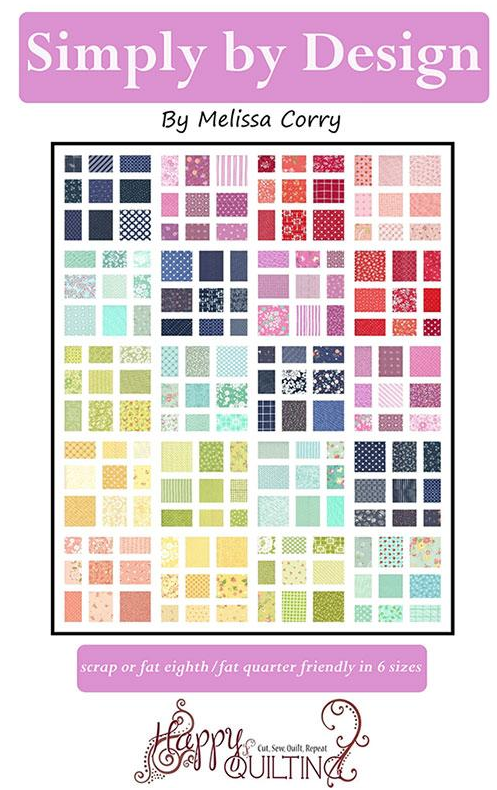 Moda Happy Quilting Simply By Design quilt pattern