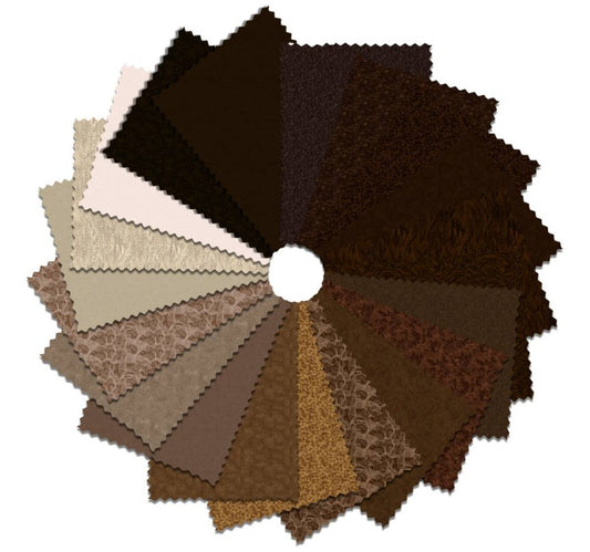Blank Quilting Chocolatier fat quarter bundle precut