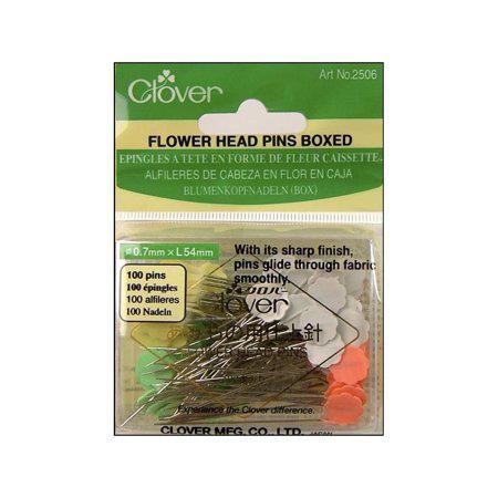 Clover Boxed Flower Head Pin 54mm