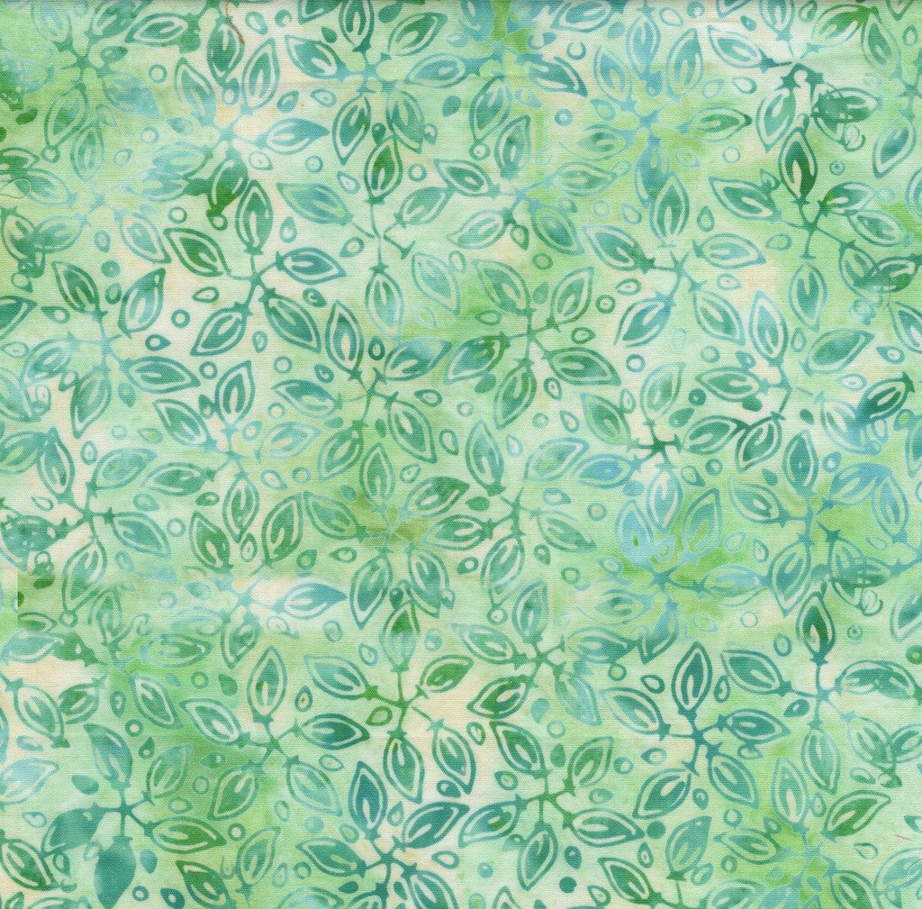 Lumin - Crazy for Daisies - Star Leaves Green Honeydew - Heidi Pridemore, The Whimsical Workshop