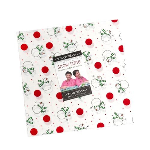 Moda Snow Time Me and My Sister Designs layer cake 10 inch winter precut