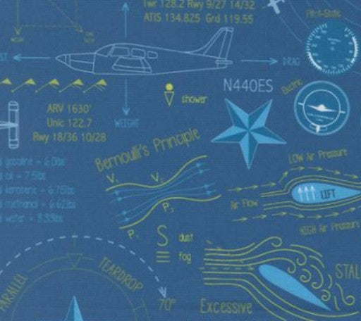 Moda High Flight Harbor 45061-17 Sariditty quilting cotton