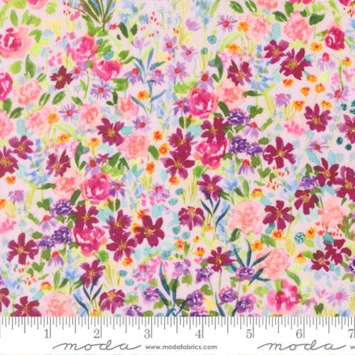 Moda Soulstice Rayon Peony 39866-14r multicolor quilting cotton