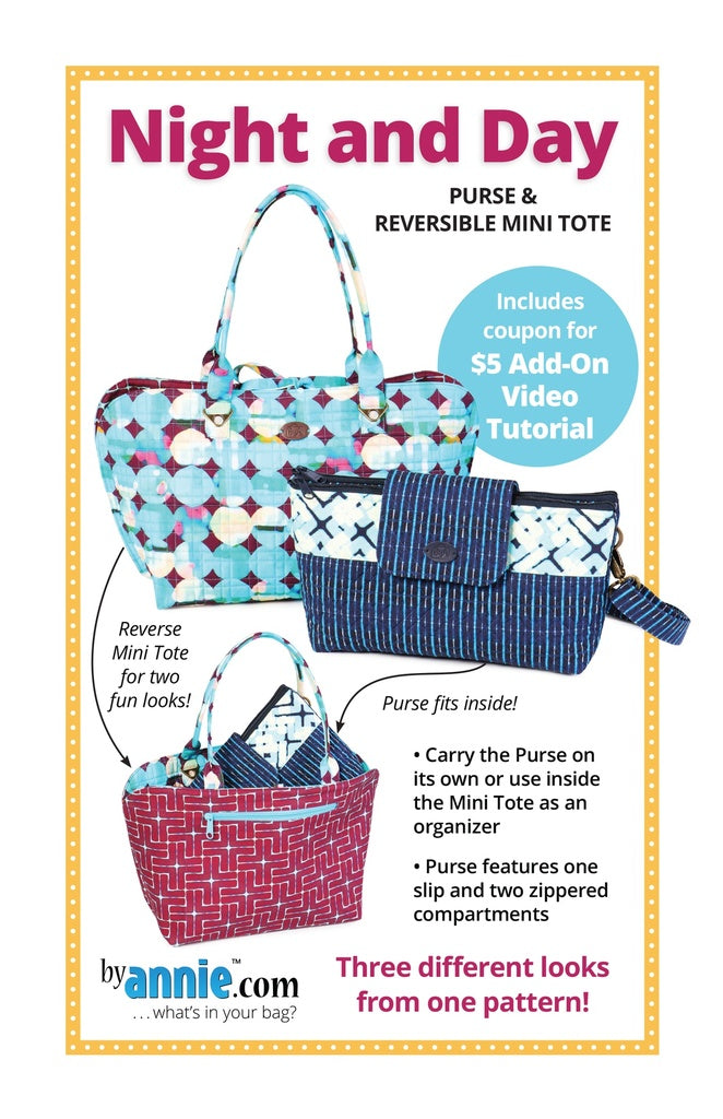 Night and Day bag pattern by ByAnnie quilting