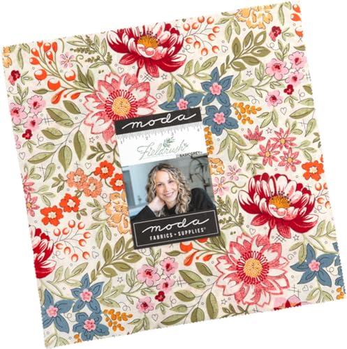 BasicGrey Fieldrush Layer Cake 42 10 inch squares Moda precut
