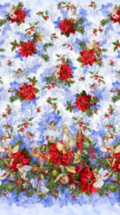 Michael Miller - Winter Fairy - Winter Fairy Border 20" DDC12748-ICEX-D