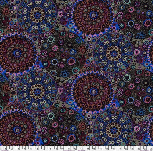 Kaffe Fassett Millefiore Dark quilting cotton fabric