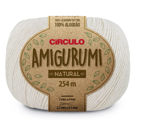 Circulo - Amigurumi - 100% Cotton Natural Yarn 20