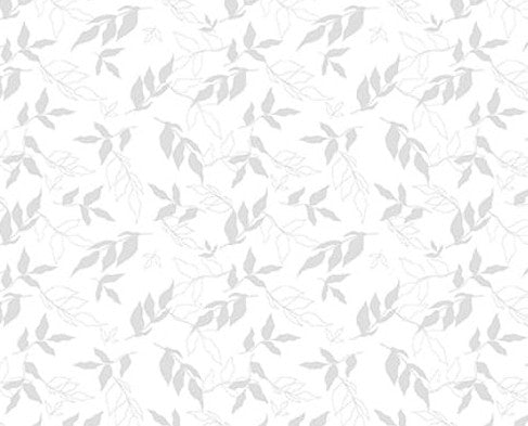 Blank Morning Mist IX 4337-01W White on White quilting fabric