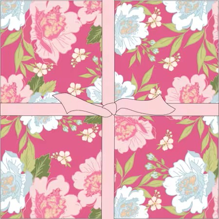 Poppie Cotton 10 inch layer cake precut fabric stack