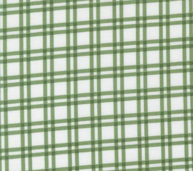 Moda Blueprint White Grass 55332-28 green quilting cotton