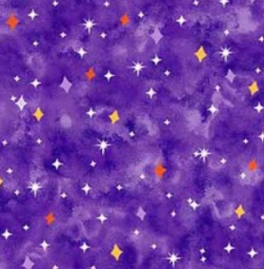Michael Miller - Boo Town - Halloween Sky - DCX12727-PURP-D