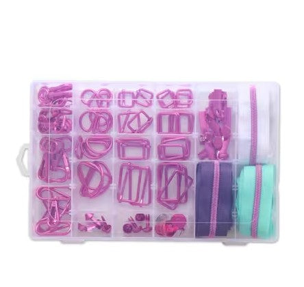 Tula Pink essential hardware and zipper set notion