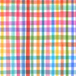 Michael Miller Rainbow Plaid DDC12574-MULT-D multicolor fabric
