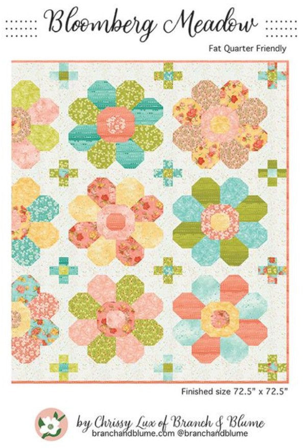 Bloomberg Meadow quilt pattern by Chrissy Lux for Moda