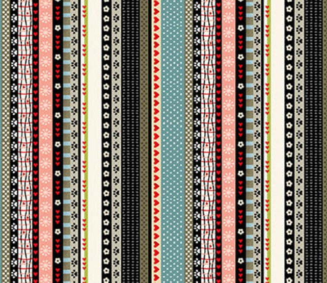 Studio E Knit 1 Purr 2 Multi 8480-91 cat novelty quilting cotton