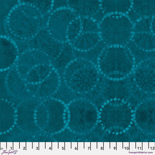 Free Spirit Designer Essentials Solid Dark Teal Sue Penn quilting cotton