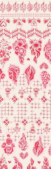 Moda Darling Peony Cream 48795-11 Robin Pickens quilting cotton