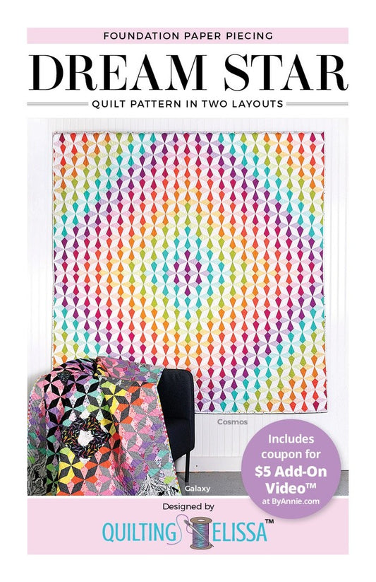 Quilting Elissa Dream Star Quilt pattern by ByAnnie