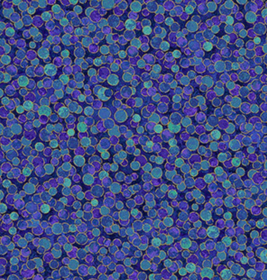 Northcott Shimmer Basics Deep Sea 27895M-44 quilting cotton