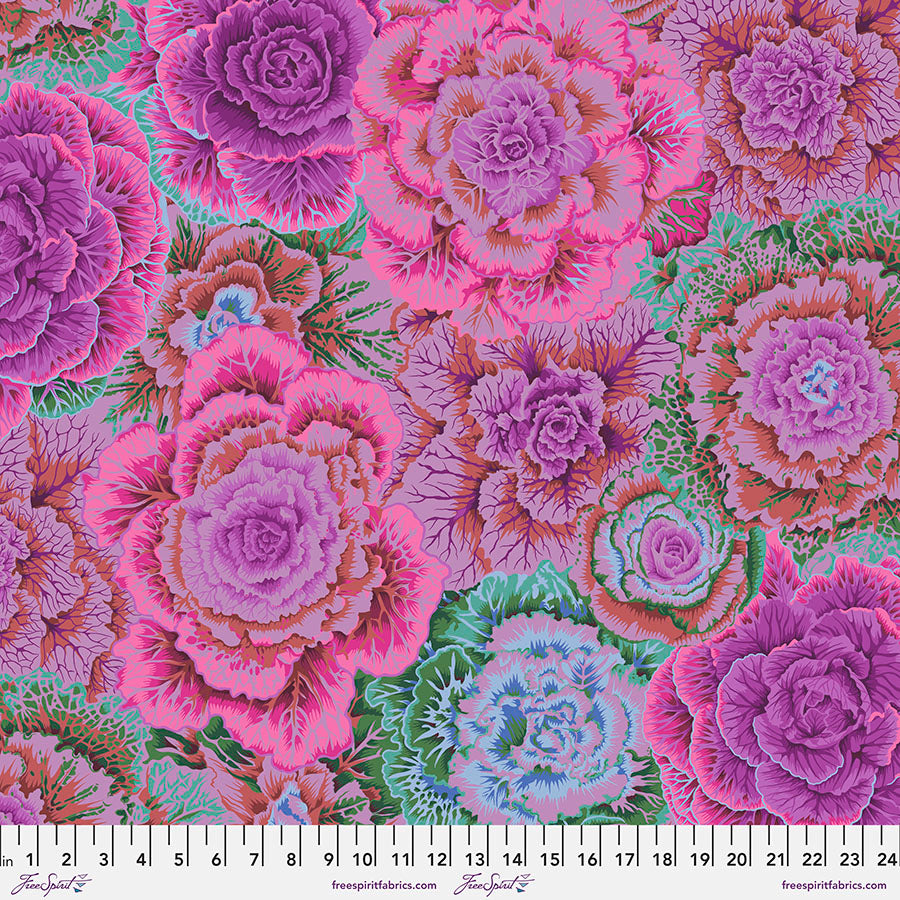 Kaffe Fassett Brassica Magenta quilting cotton