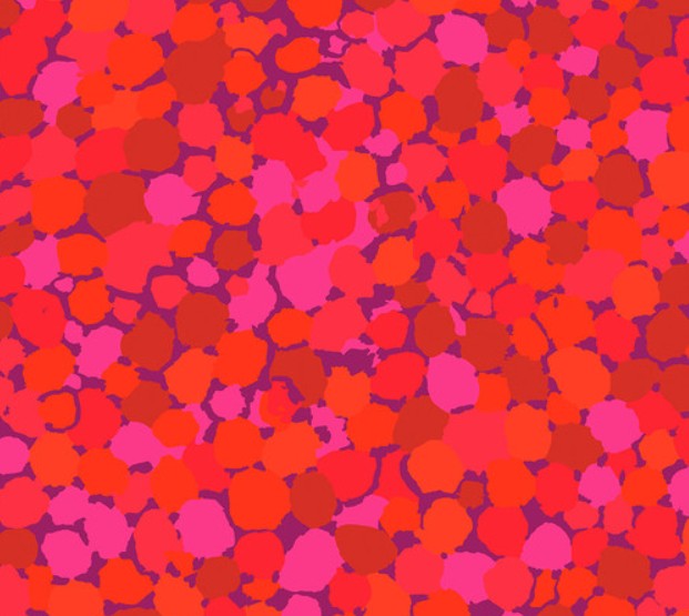 Kaffe Fassett Reflections Fuchsia pink quilting fabric