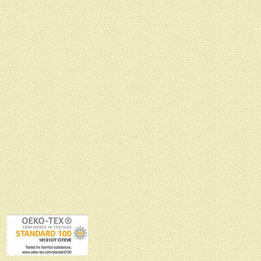Petits Points 4511-339 cream ivory low-volume tonal background cotton by Stof for Blank Quilting