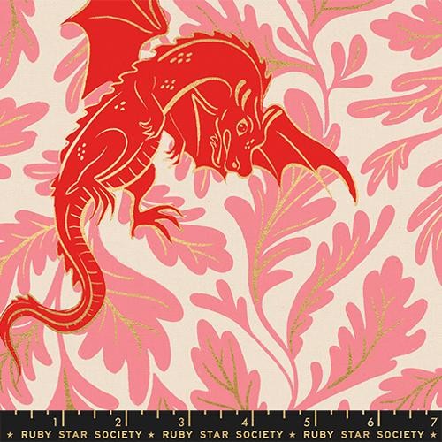 Moda - Ruby Star - Fireglow - Canvas Met Dark Ruby RS2138 11LM