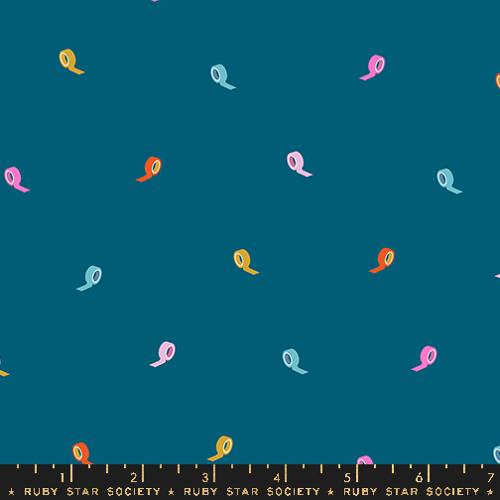 Moda Washi Plus Teal RS1101-12 Ruby Star quilting cotton fabric