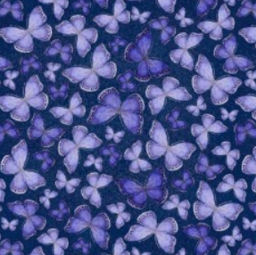 Michael Miller - Beau Allium - Violet Whispers - DDC12853-MIDN-D