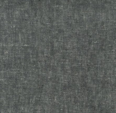 Robert Kaufman - BLACK - Brussels Washer Yarn Dye