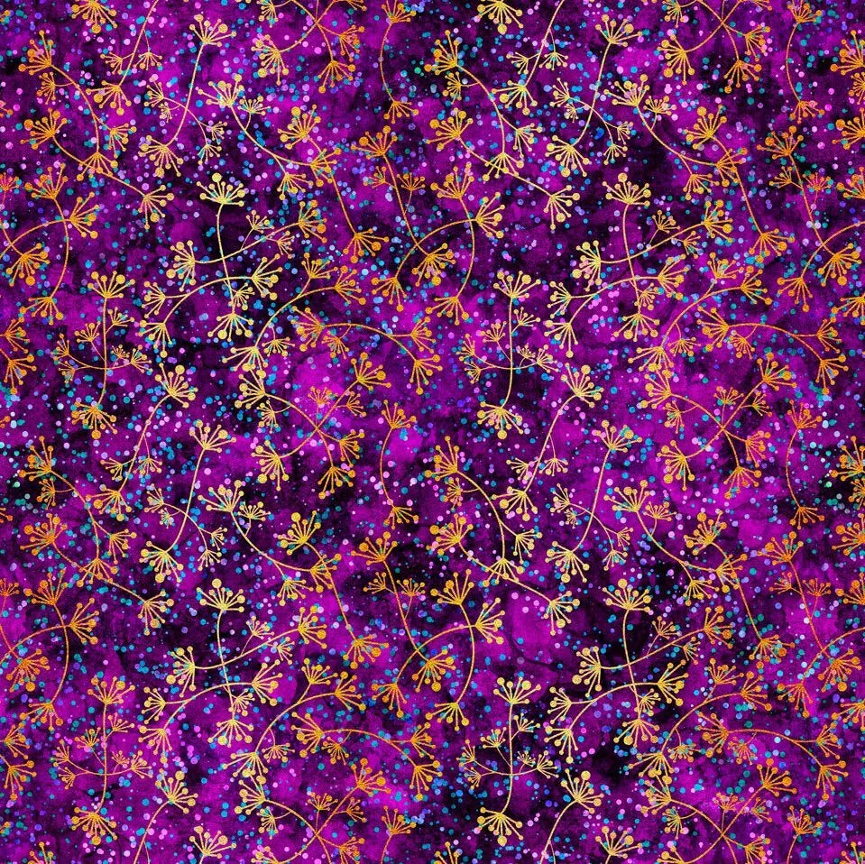 QT Pandora 27189-V Violet quilting cotton