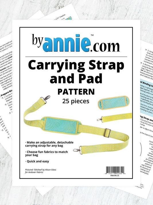 Carrying Strap and Pad Pack of 25 pattern by ByAnnie