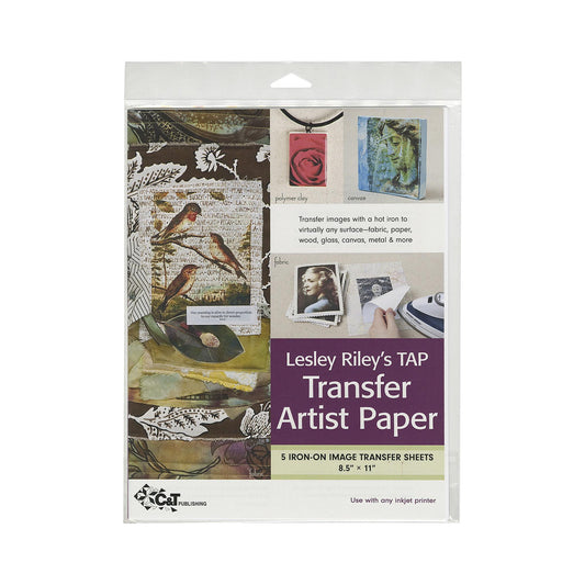 Lesley Riley's Transfer Artist Iron On Image Sheet 5 count