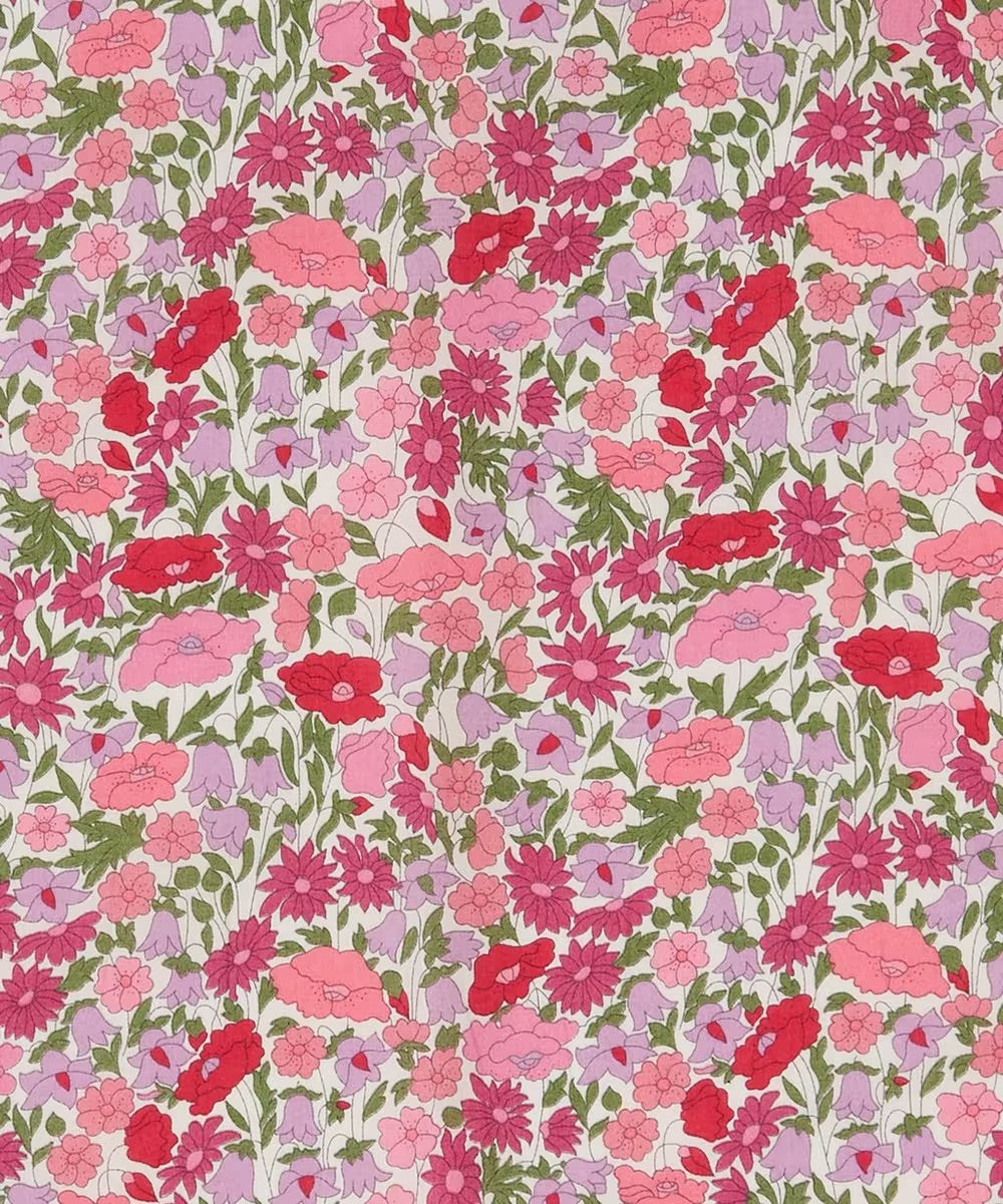 Liberty Poppy Forest A Tana Lawn quilting fabric