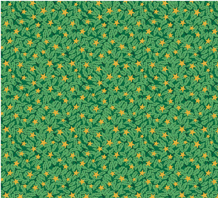Liberty - Festive Magic Holly Sparkle 0166MT7520C
