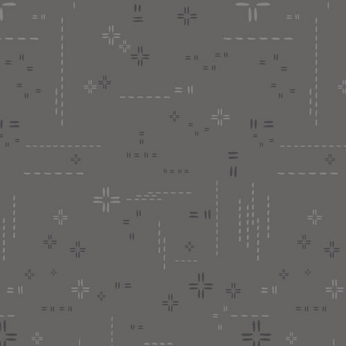 Art Gallery Fabrics Pure Elements Shadow charcoal solid quilting fabric