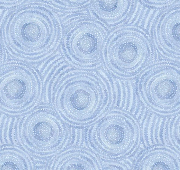 Windham Cats Around Town Zoomies 55002-2 dusty blue fabric