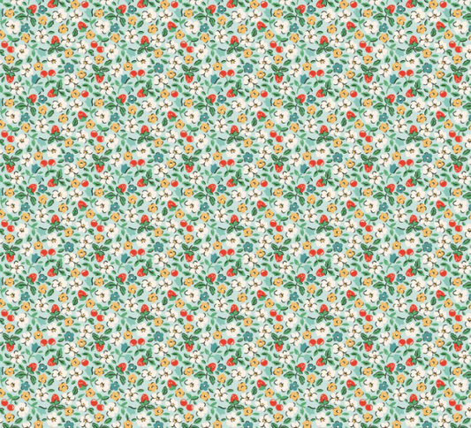 Poppie Cotton Farmhouse Fancy Fruit Salad FH25966 quilting cotton fabric