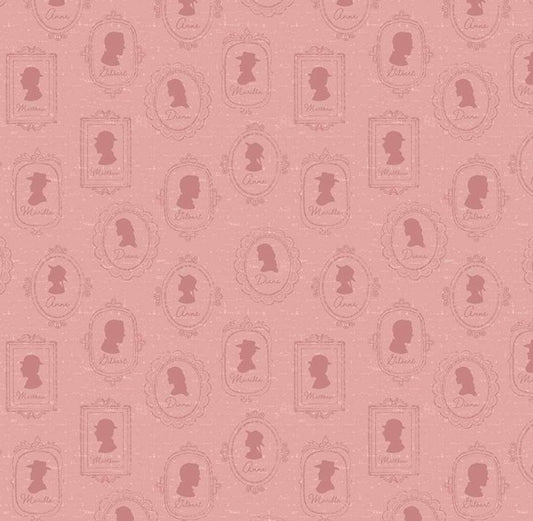 Riley Blake - Anne of Green Gables Silhouettes Rose