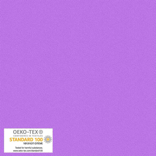 Petits Points Lilac tonal pin-dot quilting cotton by Stof for Blank Quilting