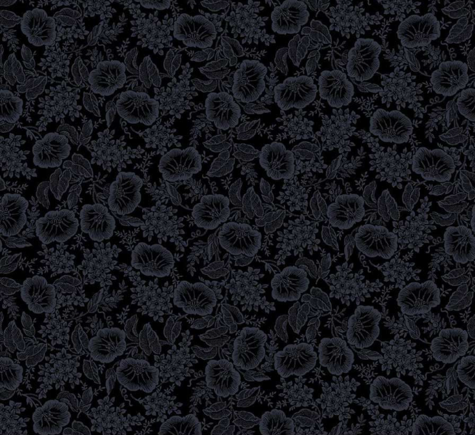 Dark Shadows Black Studio e quilting fabric