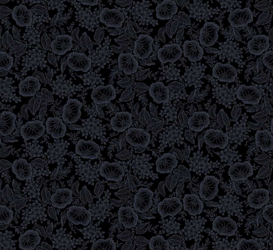Dark Shadows Black Studio e quilting fabric