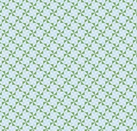 Clothworks - Shop Hop - Meags & Me - Pale Blue Digital Pinwheels Y4799-136