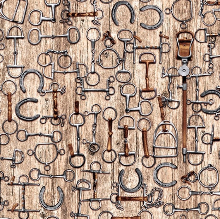 Blank Quilting Spurs Spirit 4529 Tan cotton